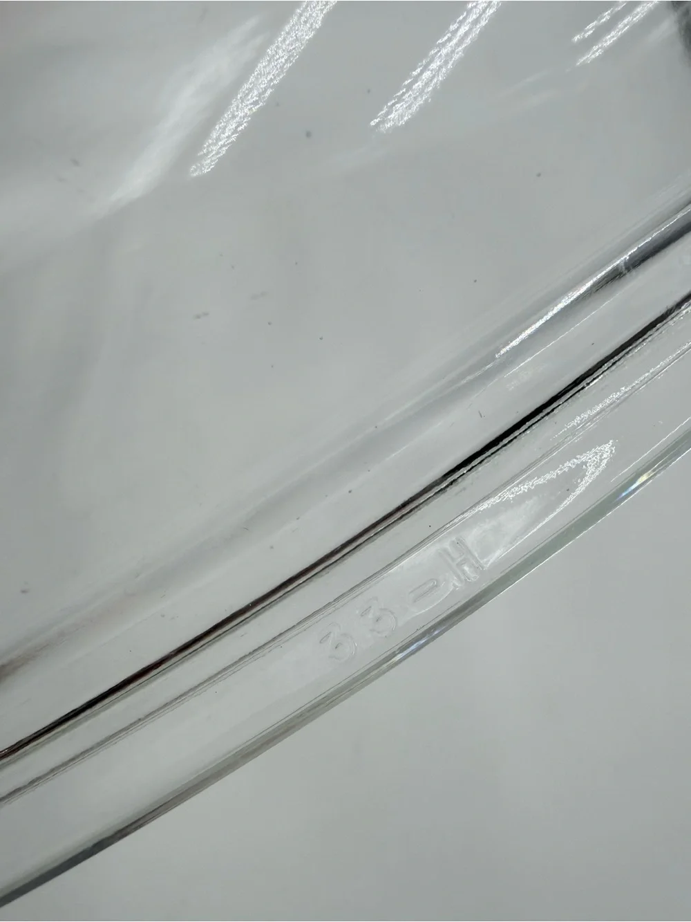 Pyrex A 12 C Clear Glass Square Replacement LID ONLY For Corning Ware 10